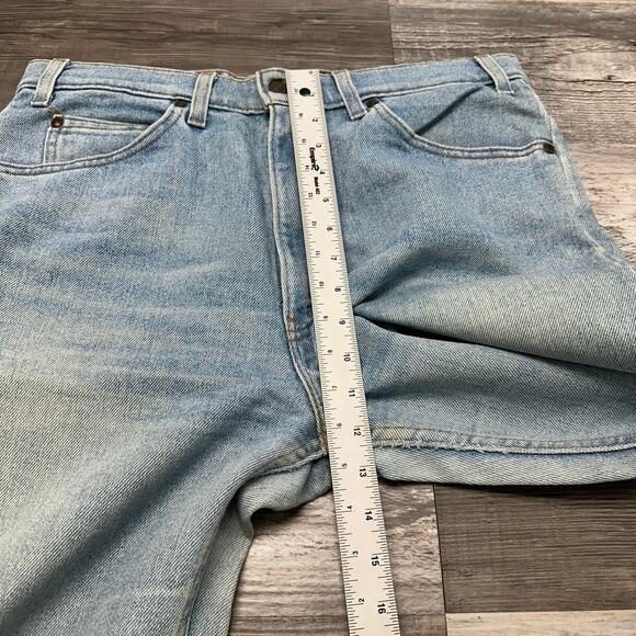 Vintage 90s Levis 540 Brown Tab Blue Men 34x32 Relaxed Straight Denim Jean - Picture 12 of 13